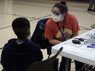  Elementary vaccine clinic